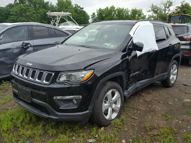 3C4NJDBB0JT177385 - 2018 JEEP COMPASS LA 黑色 照片 2