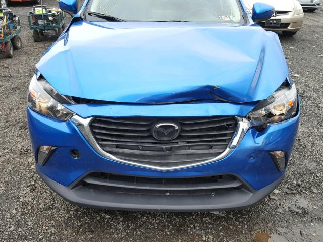 JM1DKFC71H0148919 - 2017 MAZDA CX-3 TOURI BLUE photo 9