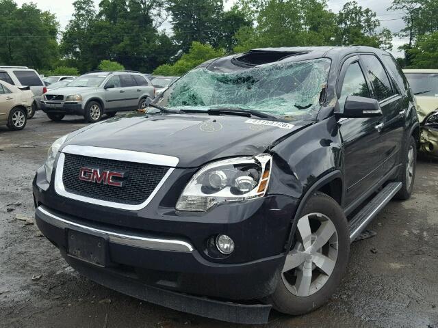 1GKLVMED7AJ144582 - 2010 GMC ACADIA SLT 黑色 照片 2