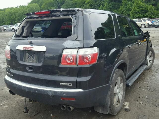 1GKLVMED7AJ144582 - 2010 GMC ACADIA SLT 黑色 照片 4