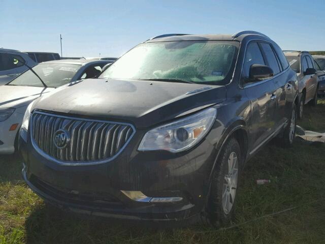 5GAKVCKD8DJ147227 - 2013 BUICK ENCLAVE BROWN photo 2
