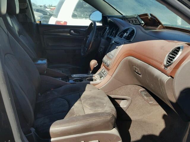 5GAKVCKD8DJ147227 - 2013 BUICK ENCLAVE BROWN photo 5