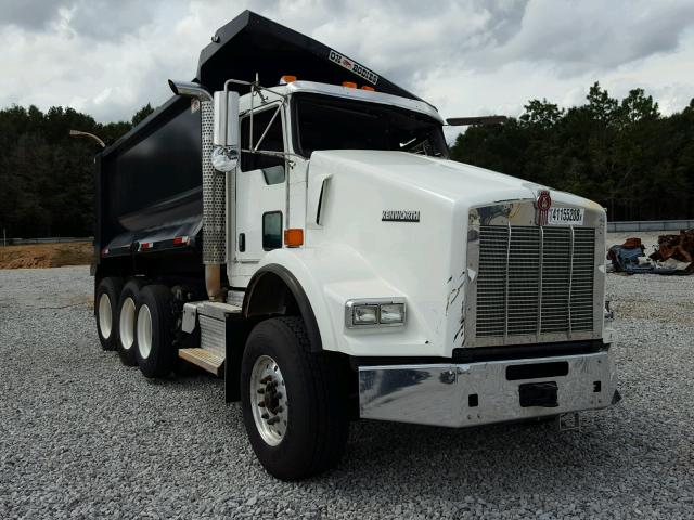 1NKDL40X6KJ217187 - 2019 KENWORTH CONSTRUCTI WHITE photo 1