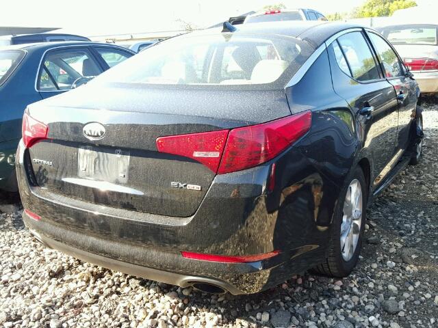 5XXGN4A70DG209567 - 2013 KIA OPTIMA EX BLACK photo 4