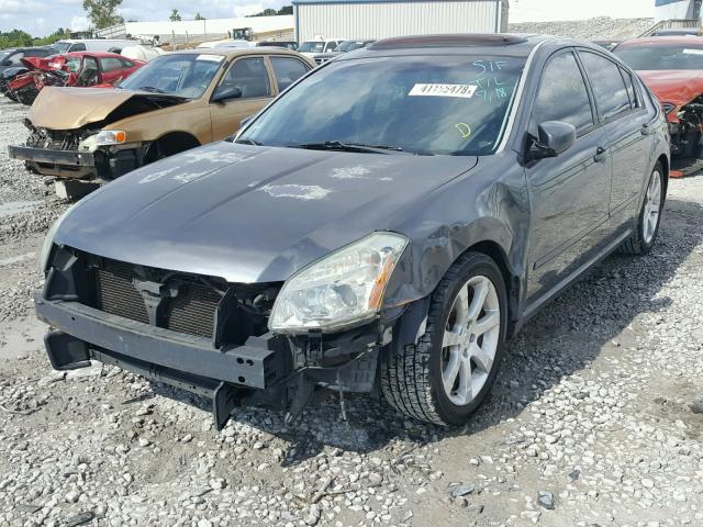 1N4BA41E78C832085 - 2008 NISSAN MAXIMA SE CHARCOAL photo 2