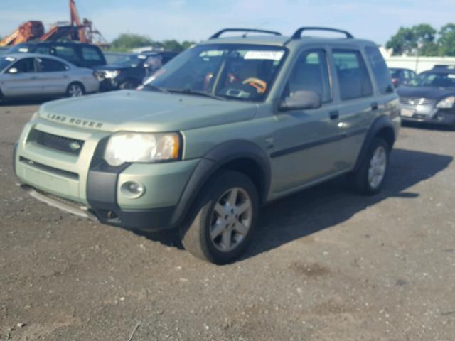 SALNE22204A437815 - 2004 LAND ROVER FREELANDER GREEN photo 2