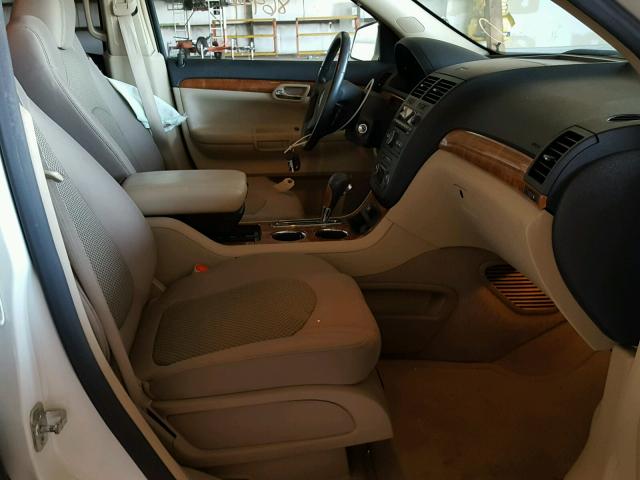 5GZER23758J142591 - 2008 SATURN OUTLOOK XR თეთრი ფოტო 5