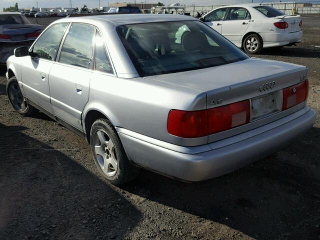 WAUGA84A1VN039989 - 1997 AUDI A6 2.8 QUA SILVER photo 3