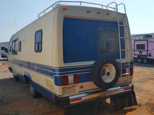 1GBJP37WXF3328940 - 1986 SOUT MOTORHOME BEIGE photo 3