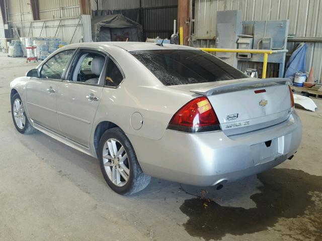 2G1WC5E38E1107075 - 2014 CHEVROLET IMPALA LIM SILVER photo 3