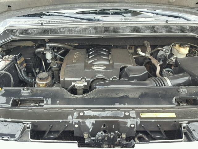 5N1AA08A15N738085 - 2005 NISSAN ARMADA SE SILVER photo 7