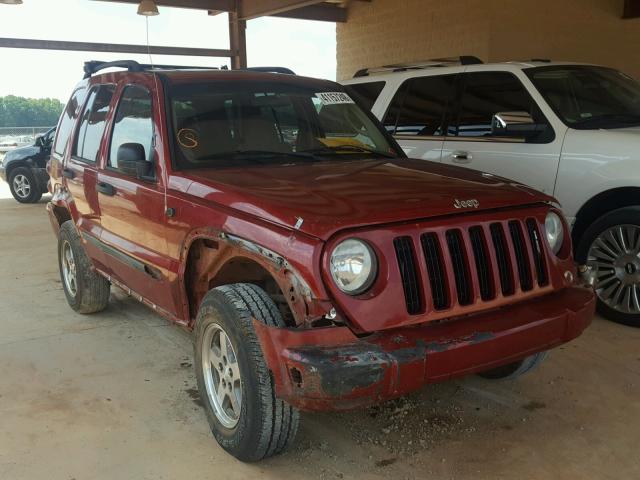 1J4GK38K65W689380 - 2005 JEEP LIBERTY RE RED photo 1