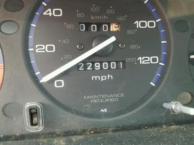 1HGEJ8645YL052361 - 2000 HONDA CIVIC EX მუქწითელი ფოტო 8