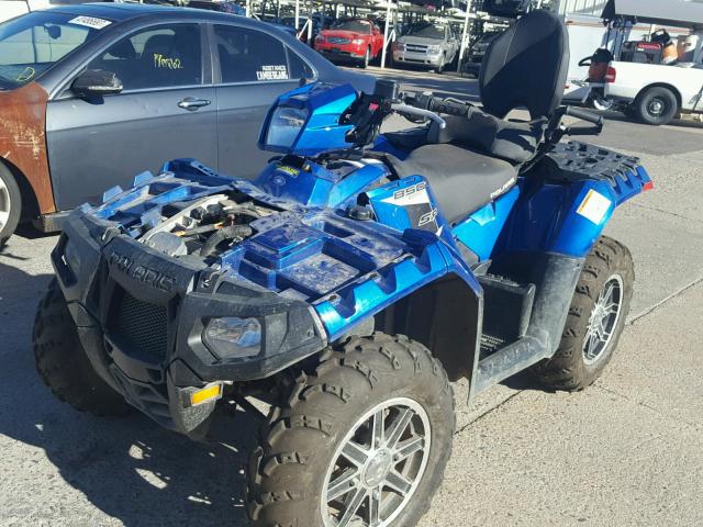4XASYE852FA234049 - 2015 POLARIS SPORTSMAN 蓝色 照片 2