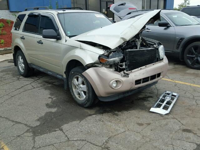 1FMCU0DG9AKA70784 - 2010 FORD ESCAPE XLT TAN photo 1