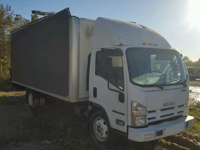 4KLC4W1N49J802377 - 2009 ISUZU NPR WHITE photo 1