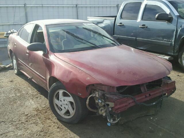 1G2NF52E83C263645 - 2003 PONTIAC GRAND AM S Tünd qırmızı foto 1