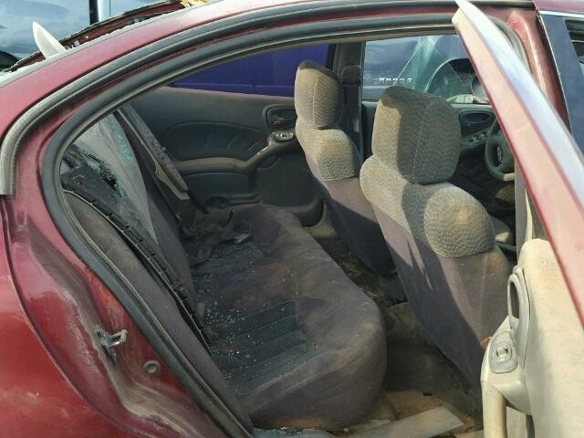 1G2NF52E83C263645 - 2003 PONTIAC GRAND AM S Tünd qırmızı foto 6