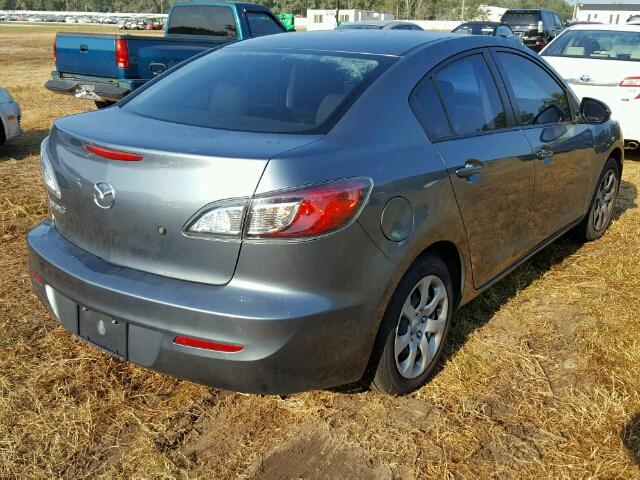 JM1BL1TF7D1724564 - 2013 MAZDA 3 BLUE photo 4