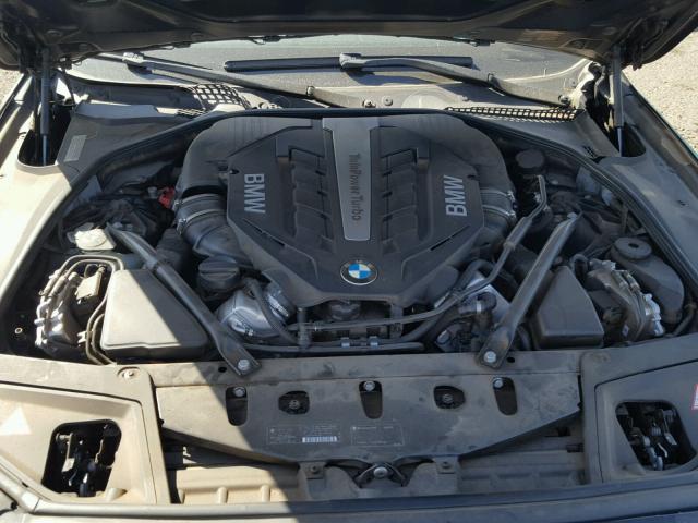 WBAKN9C58ED681205 - 2014 BMW 550 I BLACK photo 7