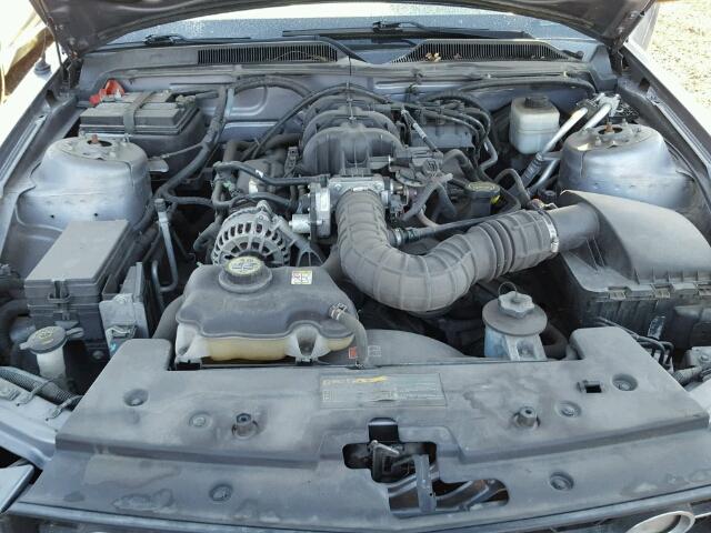 1ZVHT80N475369507 - 2007 FORD MUSTANG GRAY photo 7