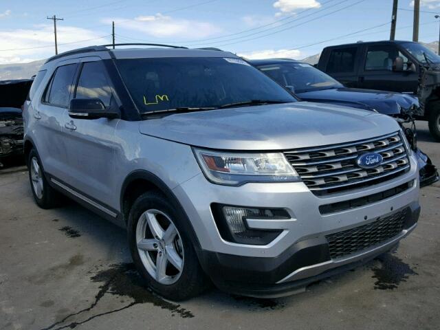 1FM5K7D83GGA85910 - 2016 FORD EXPLORER X GRAY photo 1