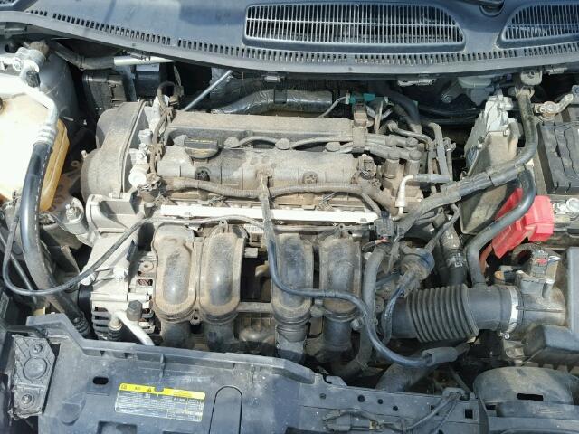 3FADP4CJ6BM203330 - 2011 FORD FIESTA SILVER photo 7