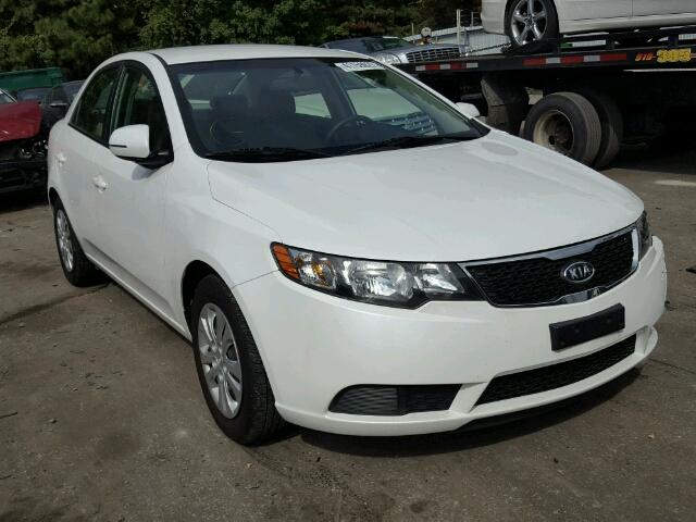 KNAFU4A22C5603154 - 2012 KIA FORTE EX WHITE photo 1