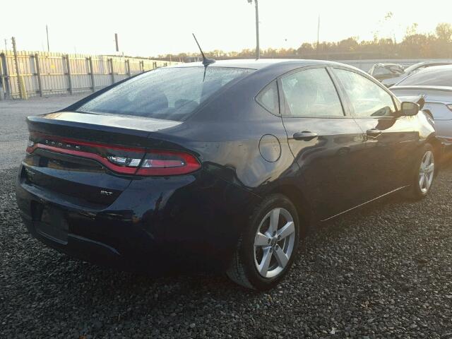 1C3CDFBB8FD140502 - 2015 DODGE DART SXT BLUE photo 4