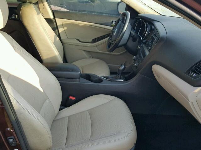 5XXGN4A74CG074446 - 2012 KIA OPTIMA EX MAROON photo 5