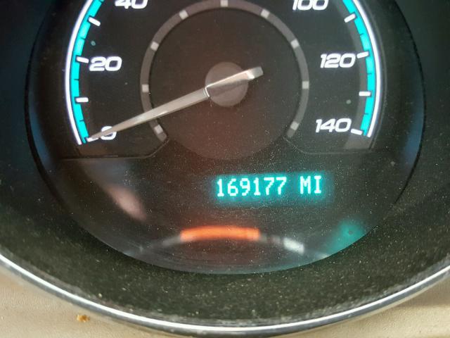 1G1ZH57B59F196797 - 2009 CHEVROLET MALIBU 1LT WHITE photo 8