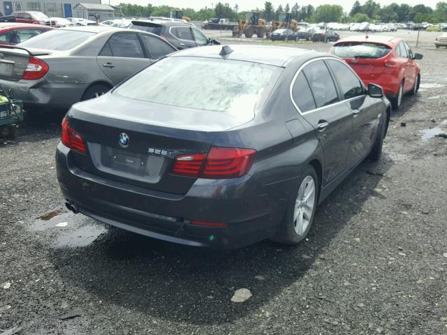 WBAXH5C57CDW08006 - 2012 BMW 528 XI GRAY photo 4