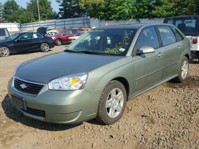 1G1ZT63876F127197 - 2006 CHEVROLET MALIBU MAX GREEN photo 2