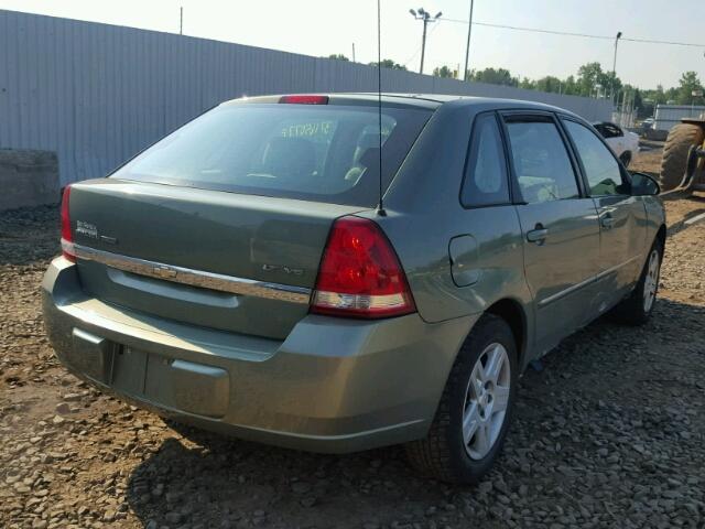 1G1ZT63876F127197 - 2006 CHEVROLET MALIBU MAX GREEN photo 4