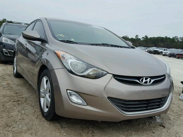 5NPDH4AE2DH257584 - 2013 HYUNDAI ELANTRA GL GRAY photo 1