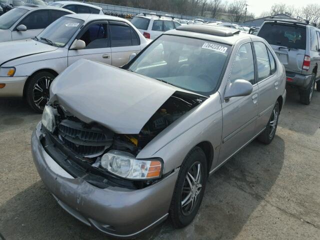 1N4DL01D71C216492 - 2001 NISSAN ALTIMA XE GOLD photo 2