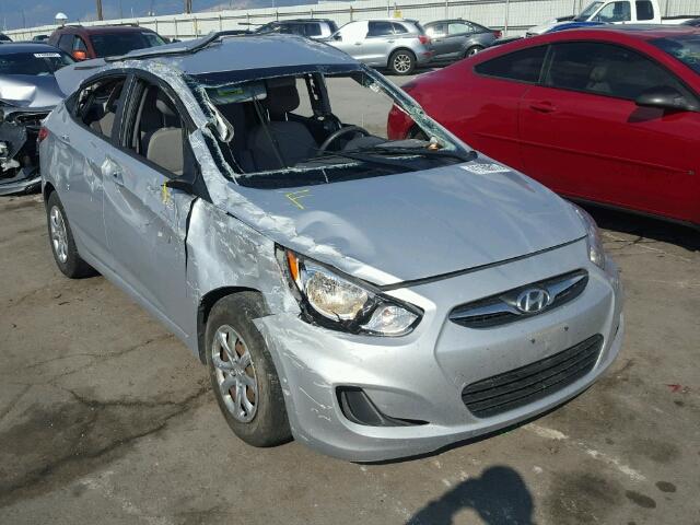 KMHCT4AE2DU292007 - 2013 HYUNDAI ACCENT GLS SILVER photo 1