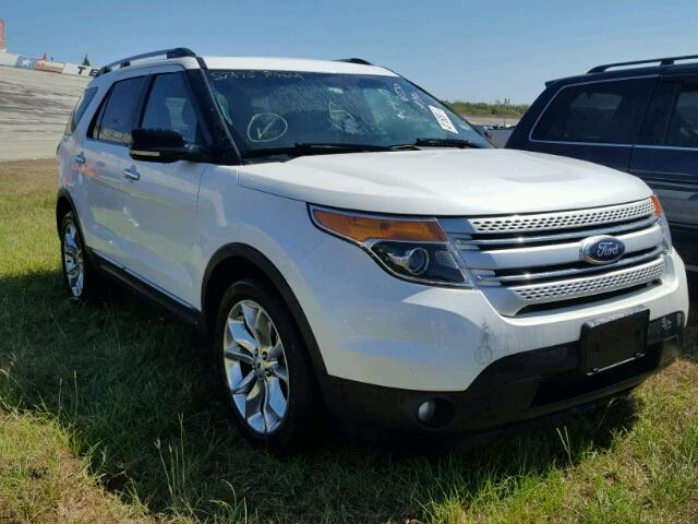 1FM5K7D88DGA79354 - 2013 FORD EXPLORER WHITE photo 1