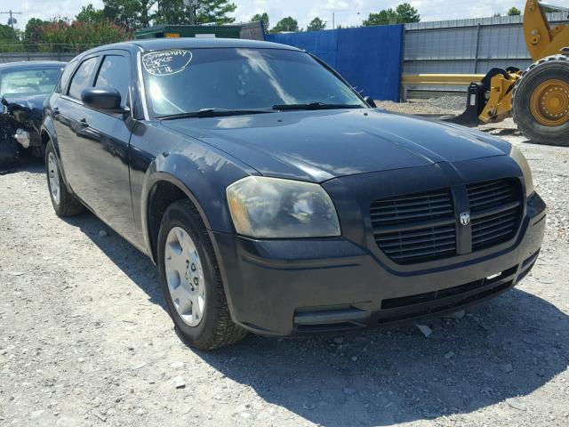 2D4FV47T77H646180 - 2007 DODGE MAGNUM SE BLACK photo 1