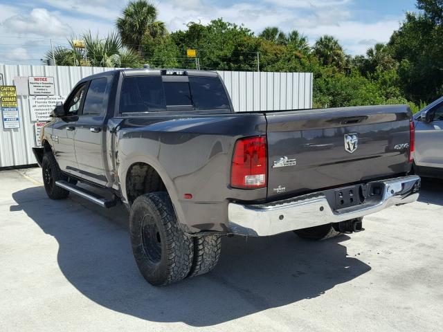 3C63RRHL8JG251438 - 2018 RAM 3500 SLT GRAY photo 3