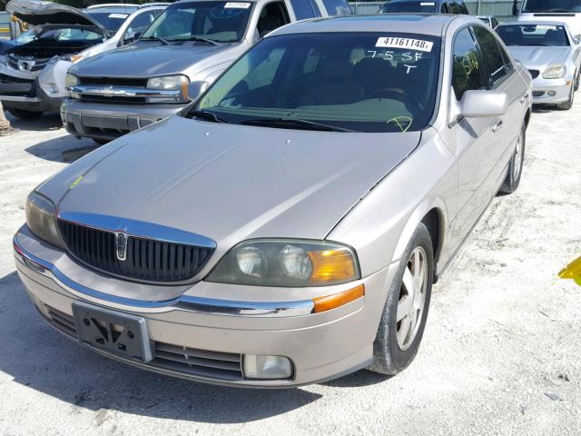 1LNHM87AX2Y617376 - 2002 LINCOLN LS Gümüş foto 2