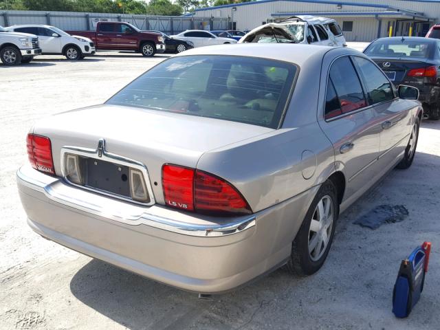 1LNHM87AX2Y617376 - 2002 LINCOLN LS Gümüş foto 4