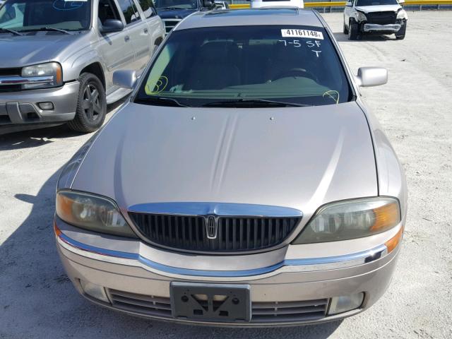1LNHM87AX2Y617376 - 2002 LINCOLN LS Gümüş foto 9