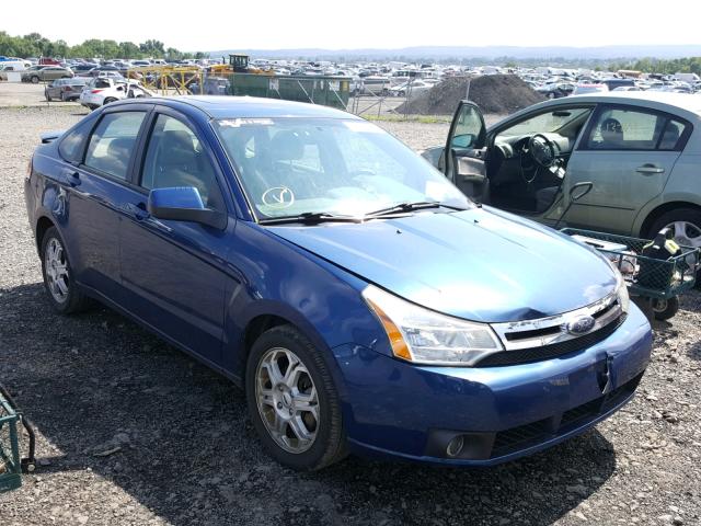 1FAHP36N69W124826 - 2009 FORD FOCUS SES BLUE photo 1