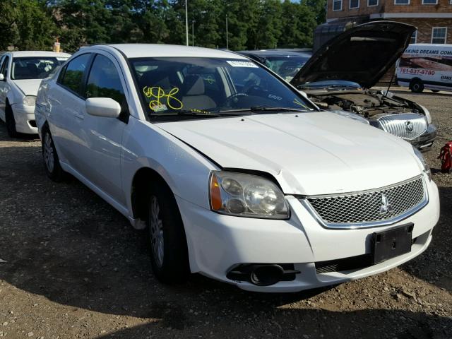 4A32B2FFXCE021453 - 2012 MITSUBISHI GALANT FE WHITE photo 1