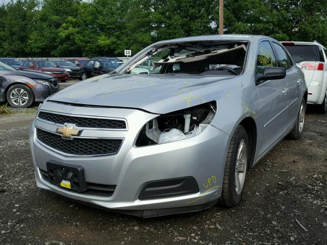 1G11B5SA8DF340879 - 2013 CHEVROLET MALIBU LS SILVER photo 2
