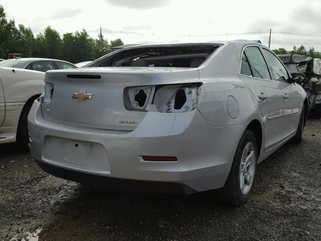 1G11B5SA8DF340879 - 2013 CHEVROLET MALIBU LS SILVER photo 4