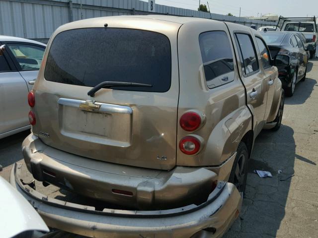 3GNDA13D67S529692 - 2007 CHEVROLET HHR LS თაფლისფერი ფოტო 4