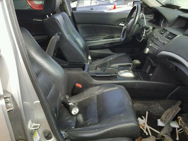 JHMCP26838C048893 - 2008 HONDA ACCORD EXL SILVER photo 5