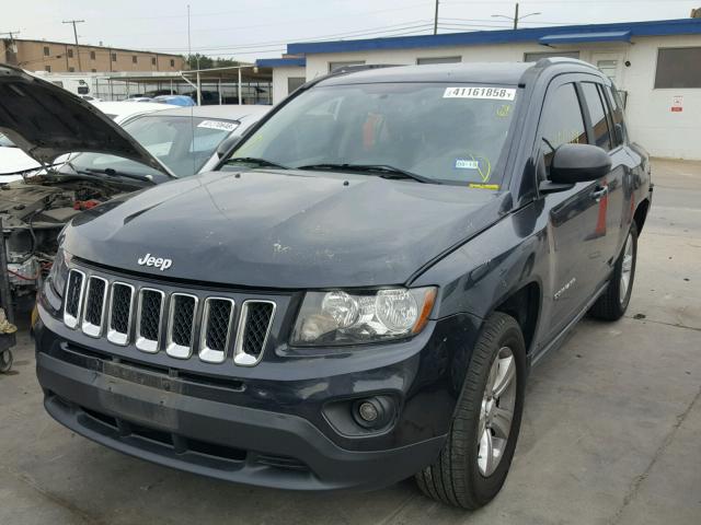1C4NJCBAXED559873 - 2014 JEEP COMPASS SP BLACK photo 2